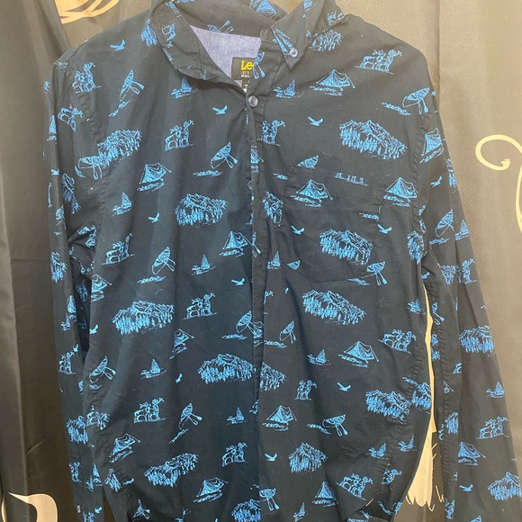 The cutest men’s shirt camping mountains - Picture 2 of 3